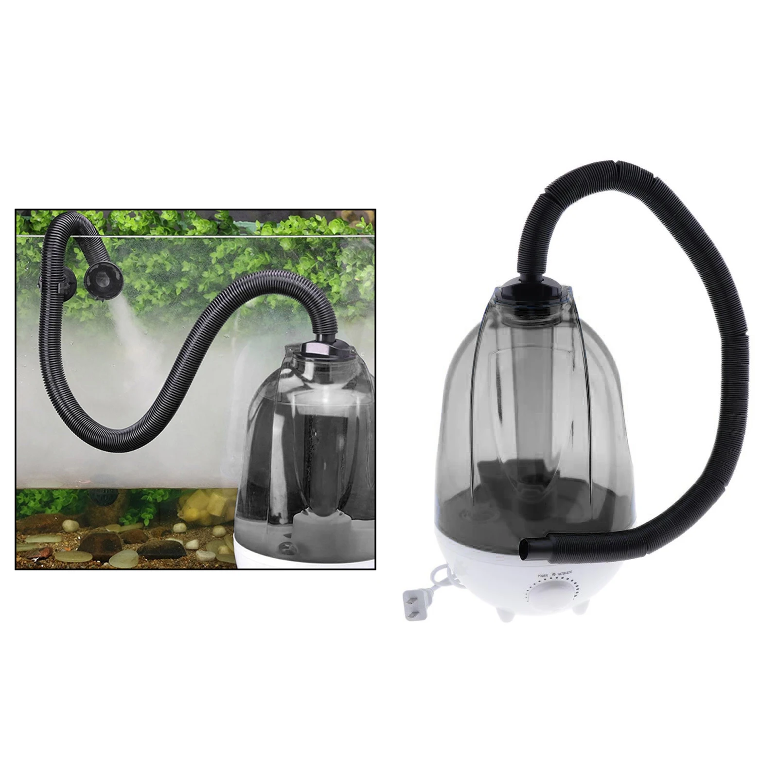 

4L Large Capacity Amphibians Reptile Humidifier Fogger Vaporizer Fog Maker 110V US Plug