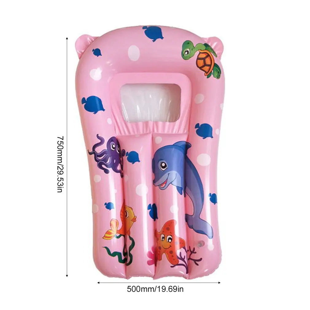 

Kid PVC Portable Floating Bed Summer Swimming Mattress Inflatable Surfboard Multifunctional Children Water Play Toys Pool Raft
