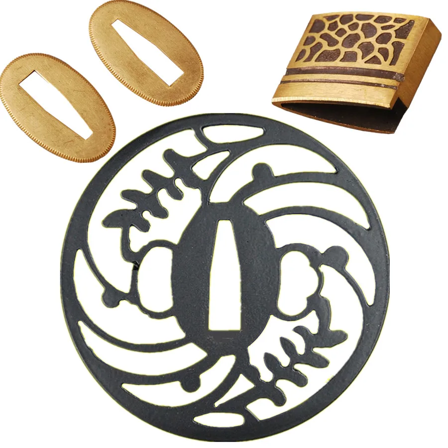 Металлические ремесла железная защита меча для японской Катаны/вакидзаси/Танто