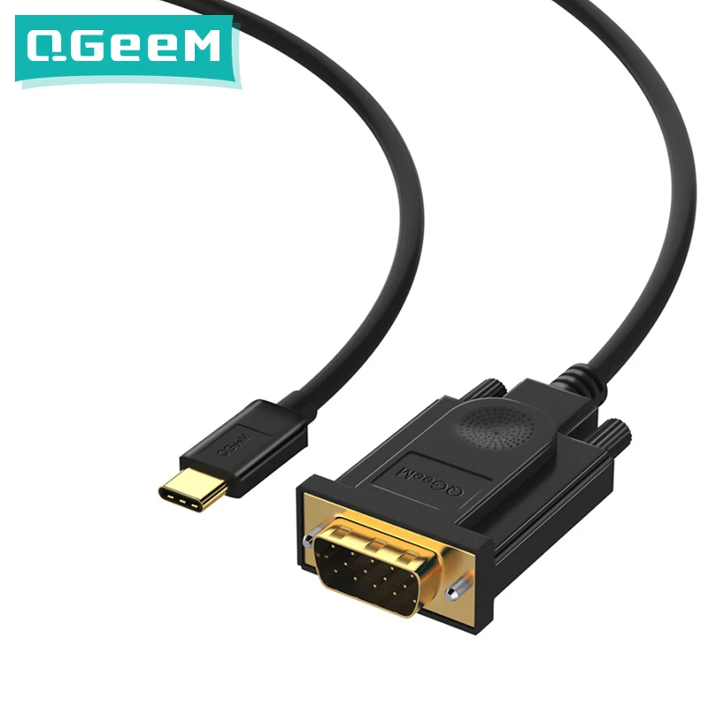 Кабель адаптер USB C 3 1 VGA type Мужской конвертер для Apple новый Macbook Chromebook Pixel Dell XPS