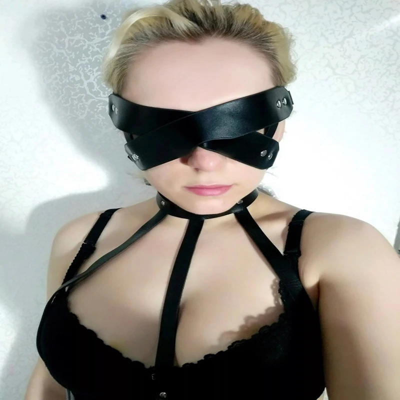Сексуальная черная маска Банни БДСМ Косплей Вечеринка карнавал чулки