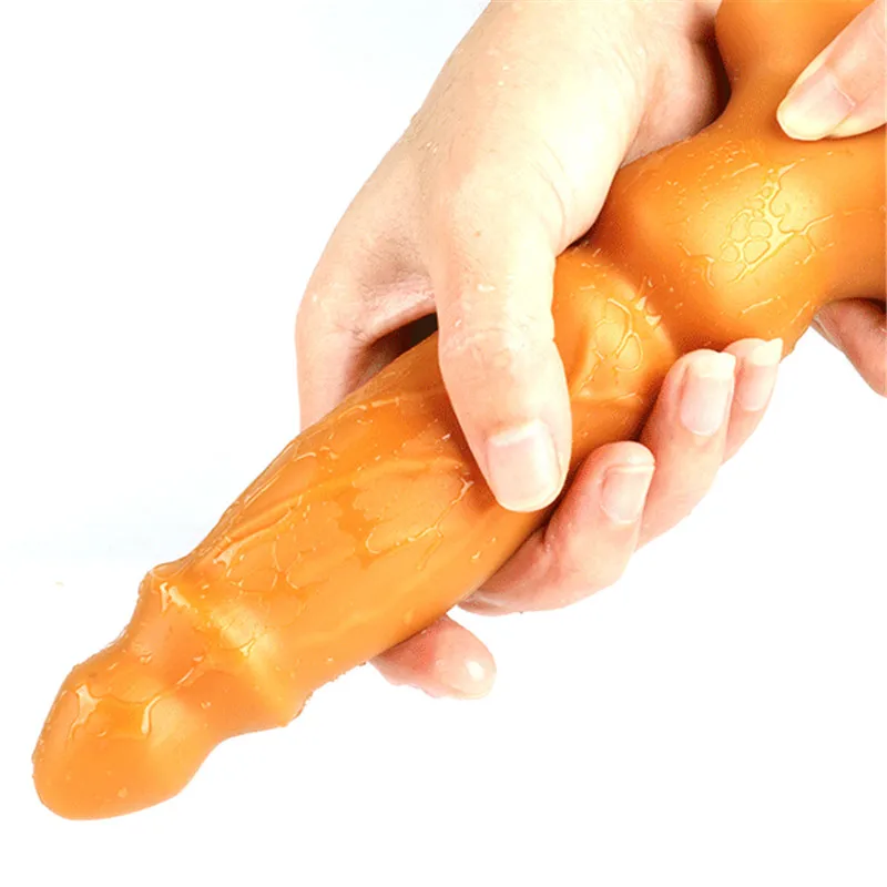 Супермягкая огромная Анальная пробка большой фаллоимитатор расширитель для