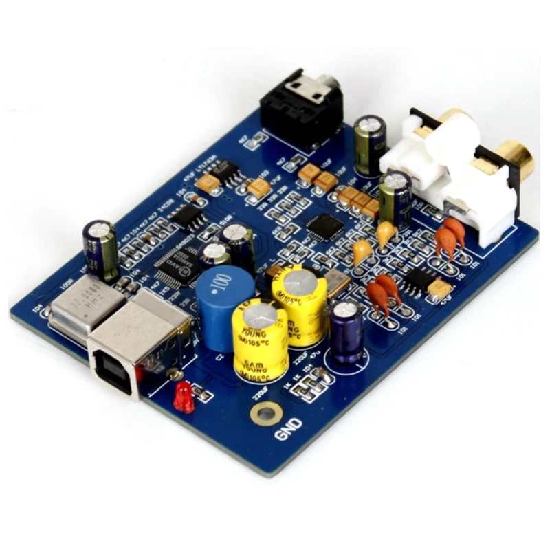 

USB Decoder Board ES9028K2M+SA9023 Fever o DAC Sound Card Decoding Module DIY for Power Amplifiers Home Theater