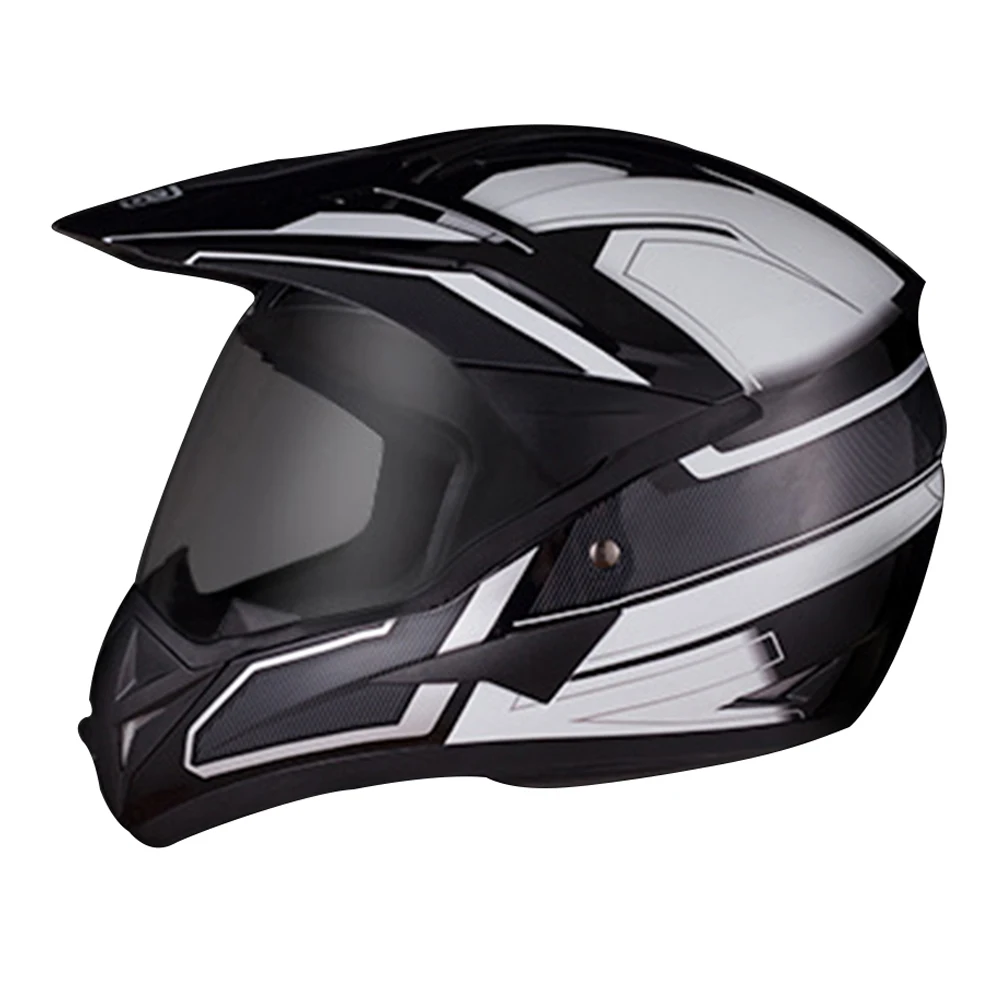 BYE moto rcycle шлем moto cross шлем casco moto rbike гоночный Мото шлем Байкер Полнолицевые Шлемы ECE DOT сертификация - Цвет: BYE DP-908-Red