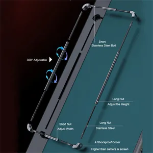 shockproof metal bumper case for samsung galaxy s20 fe case stainless aluminum bumper cover for samsung s10 s20 plus s20 ultra free global shipping