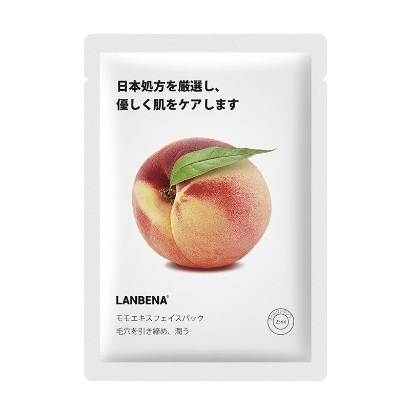 LANBENA Face Mask Moisturize Skin Care Serum Facial Essence Set for VC Whitening Hyaluronic Acid Six Peptides Pore Shrink Masks | Красота и
