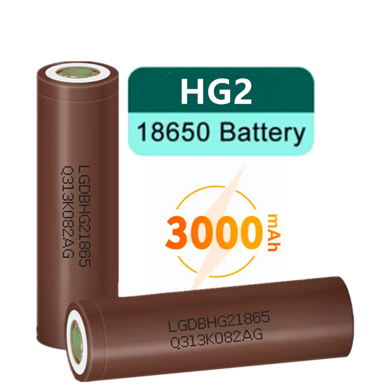 

100% аккумулятор Neue HG2 18650 3000 мАч akku 18650HG 2 3,6 В, внешний аккумулятор 20 А, внешний аккумулятор 35 А