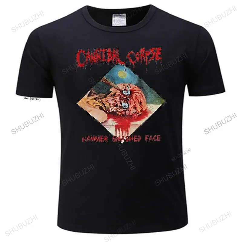 

Cannibal Corpse Hammer Smashed Face Death Metal Chris Barnes New cool Tee Shirt Men Short Sleeve Tee New Arrival Men T Shirt