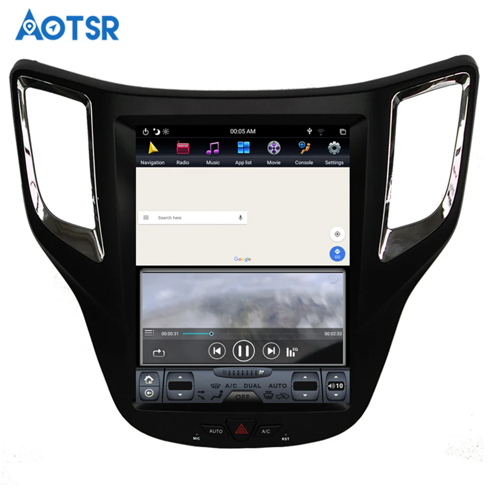Автомобильный DVD-плеер в стиле Tesla px6 Android 8 1 4 + 64 ГБ GPS-навигация для Changan CS35