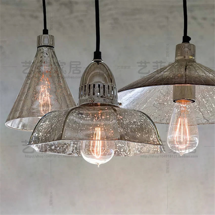 Американский Ретро промышленный стиль подвесные светильники Лофт окна