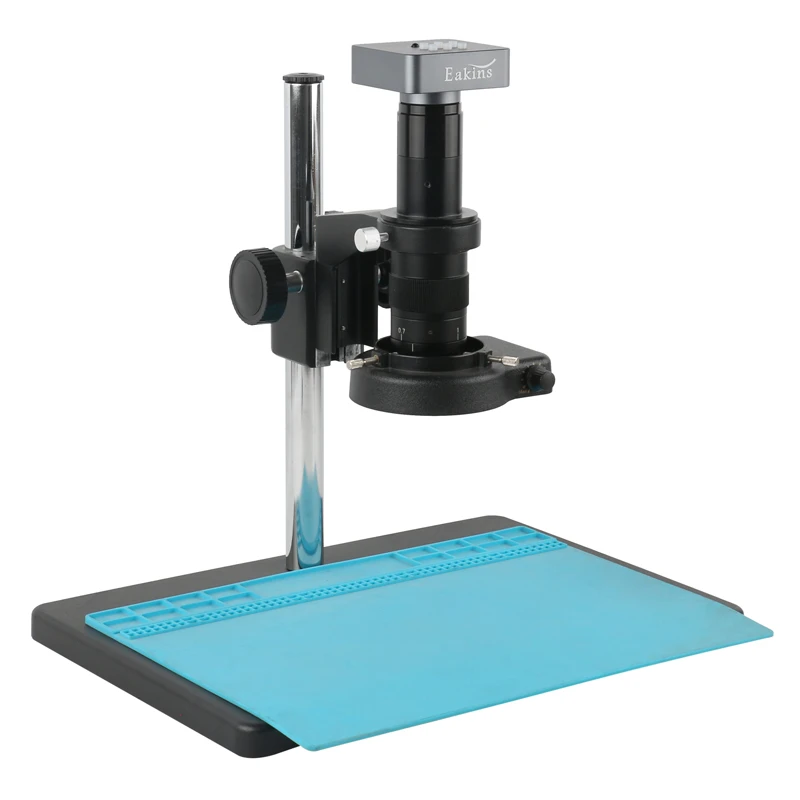 

48MP 1080P HDMI USB Digital Video Microscope Camera Zoom 180X 300X 200X 500X 160X 320X C-Mount Lens For Phone PCB Soldering