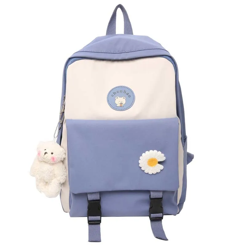 

Ladies Backpack Large Capacity Brand Classic Black Fashion Fashionable School Bags For Teenage Girls Back Pack Rucksack