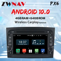 android 10 carplay px6car dvd player gps navigation head unit for fiat doblo 2016 2017 auto stereo unit vehicle multimedia radio