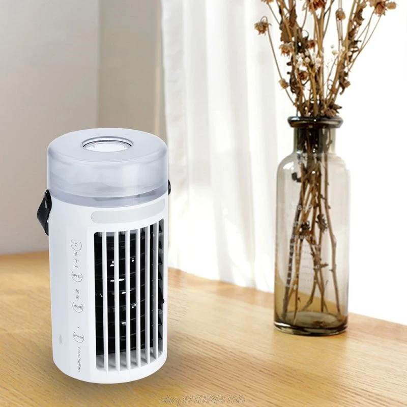

Multifunctional Mini Air Conditioner Color Chang Desktop Cooler Humidifier Purifier Office Home Refrigeration N05 20 Dropship