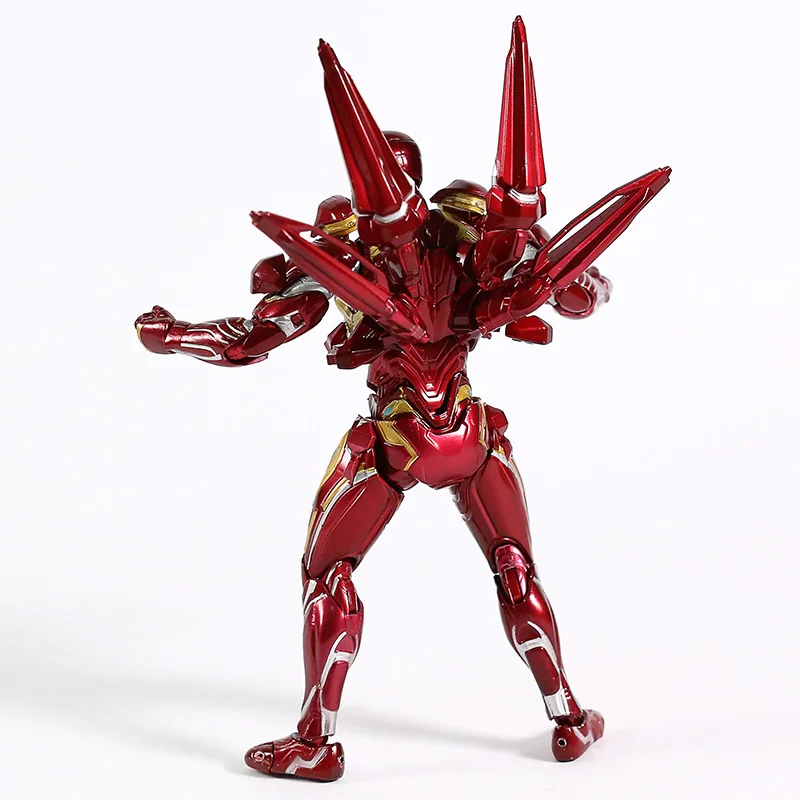 SHF Мстители эндгейм Железный человек Марка L MK 50 нано набор оружия 2 ПВХ фигурка Коллекционная модель игрушки