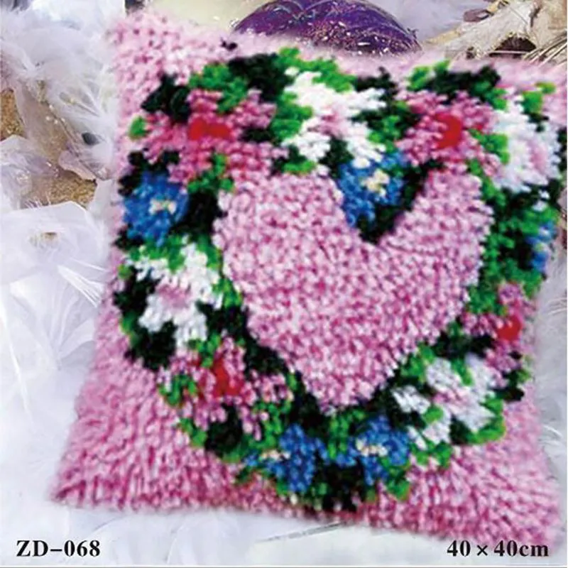 Набор ковровых покрытий с защелкой вышивка наволочка ручная работа подушка