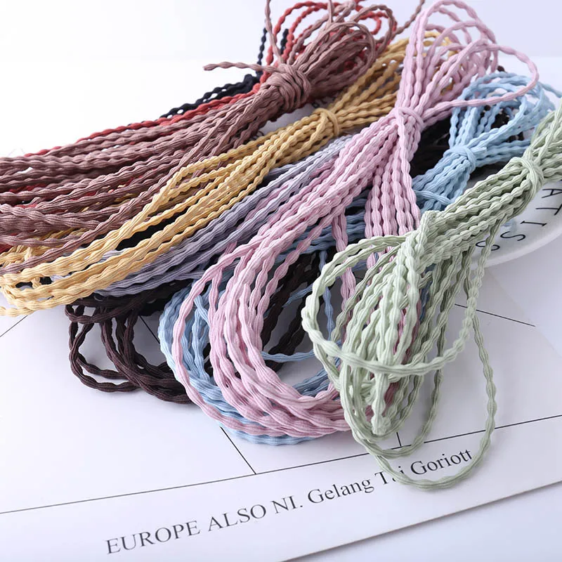 Новая разноцветная эластичная резинка 5 м лента для рукоделия аксессуары шитья