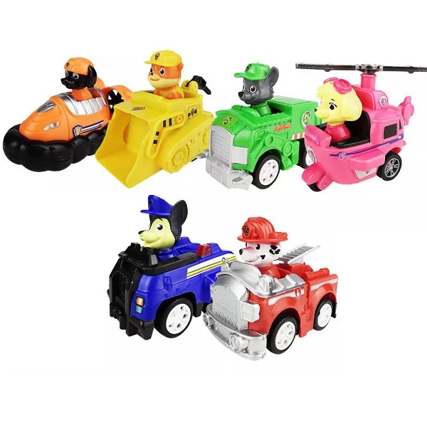 13 Paw Patrol спасательный автобус, собака, автомобиль, фигурки, набор игрушек, щенок, спасательный автомобиль, круизер штаба, смотровая башня, детская edcation игрушка в подарок - Цвет: 13
