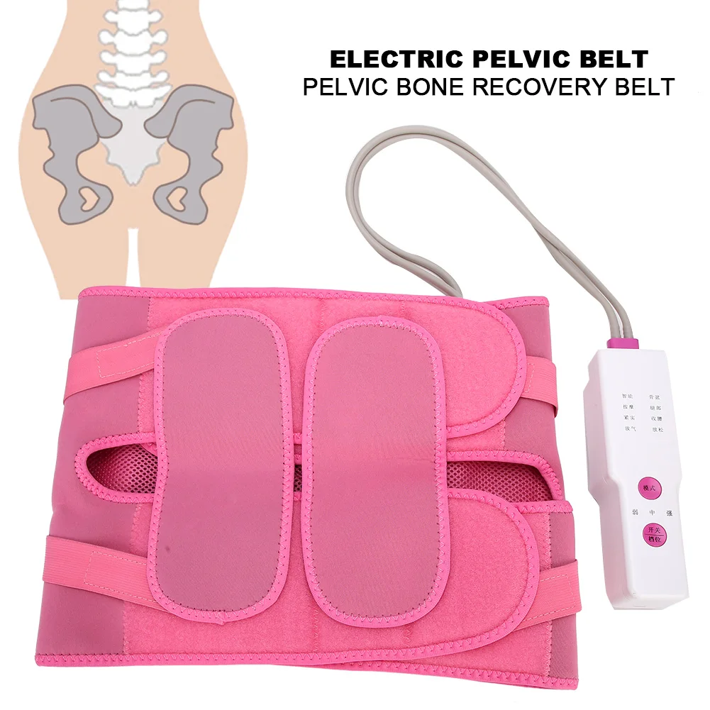 Pelvic Correction Belt Postpartum Body Shape Slimming Recovery Hip Pelvis Support Belt Household Electric Hip Bandage Health