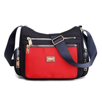 fashion women messenger bags hobos shoulder zipper bag lightweight waterproof nylon oxford travel crossbody bag purses handbags