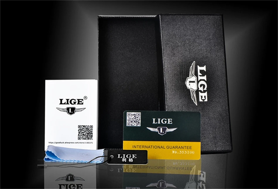 Relogio Masculino LIGE мужские часы Топ люксовый бренд Кварцевые Золотые часы мужские модные кожаные военные водонепроницаемые спортивные наручные часы