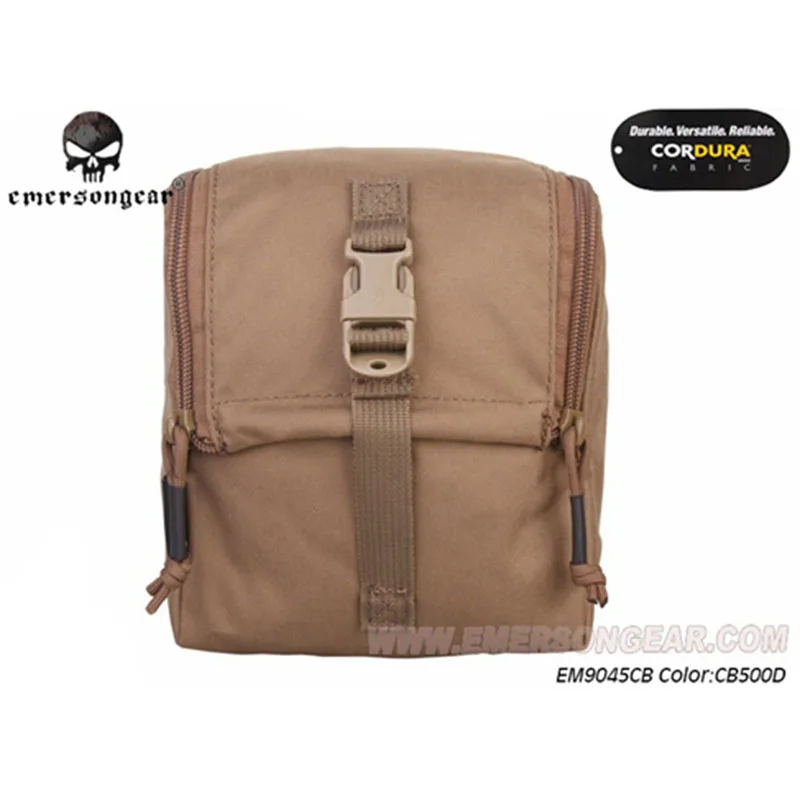Emersongear Emerson CP стиль многоцелевой GP тактическое назначение Сумка для охоты EDC облегченная модульная система переноски снаряжения инструмент модульная поясная сумка комплект сумка - Цвет: CB