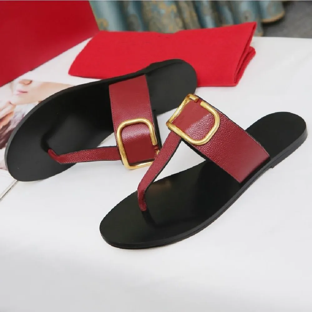

2021 Women Sandals Designer Shoes Slide Summer Fashion Wide Flat Slippery With Thick Sandals Slipper Flip Flop an