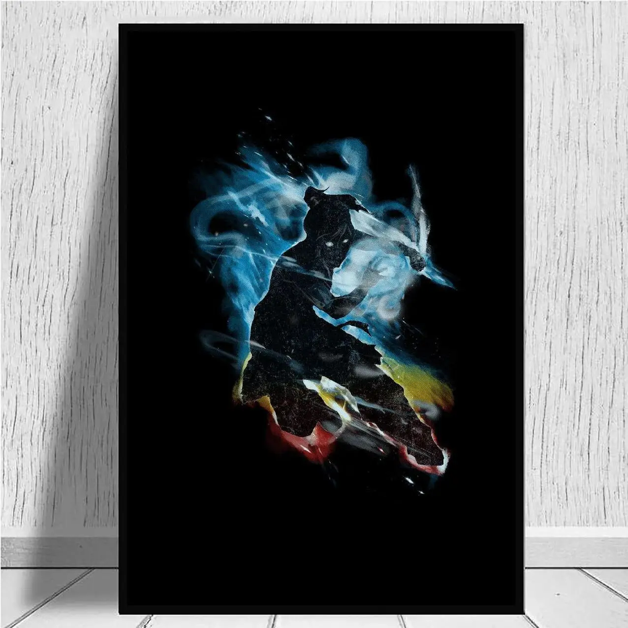 

Художественный плакат на холсте с аниме танцами и элементами, принты, домашний декор, картина без рамки