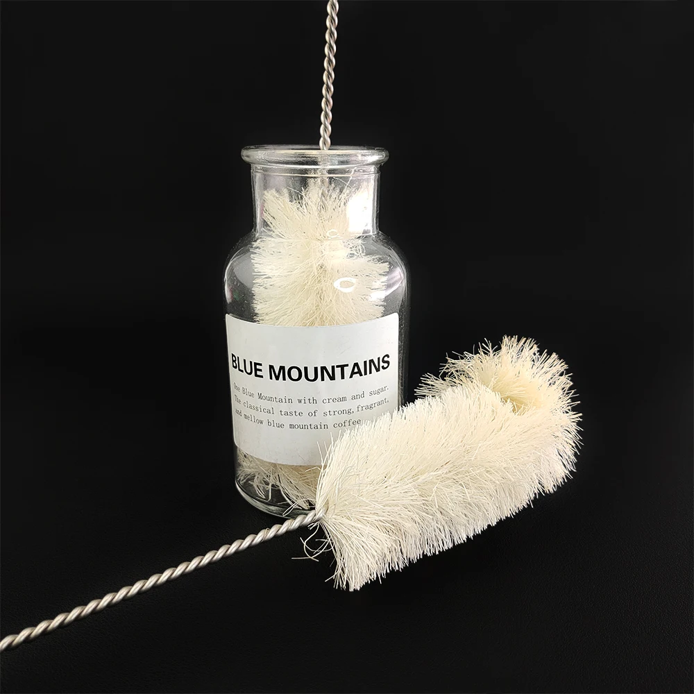 

Щетки из натурального сизаля, для чистки соломенных чашек, бутылок, кастрюль, кисти инструменты для очистки, щетка для пыли