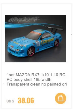 1 Набор VW BEETLE PC drift RC PC Корпус Корпуса 195 мм ширина прозрачный чистый без окраски drift body hsp hpi trax Tamiya