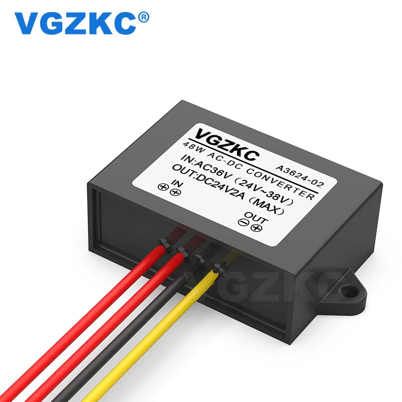 2а AC Трансформатор Выходная Мощность конвертер 36В до 24В DC преобразователь