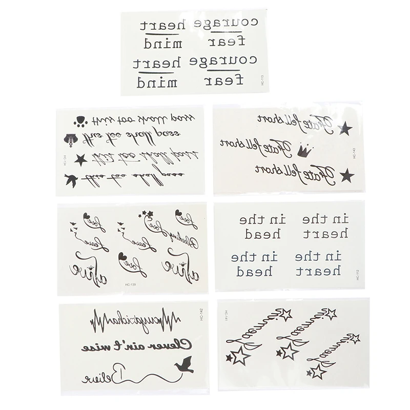 

Водостойкие временные тату-наклейки на руку для мужчин и женщин, 10 шт.