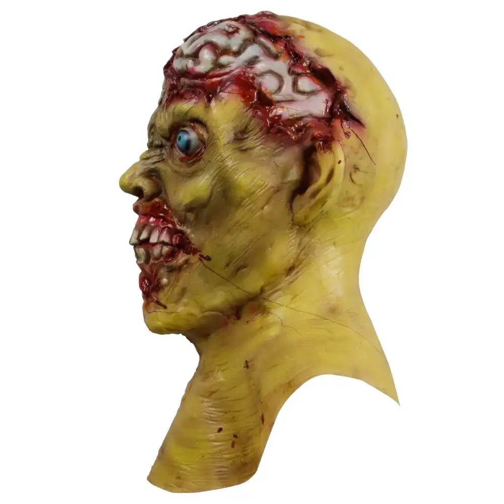Cosmask Halloween Zombia Scary Mask Novelty Latex Costume Cosplay Party | Тематическая одежда и униформа