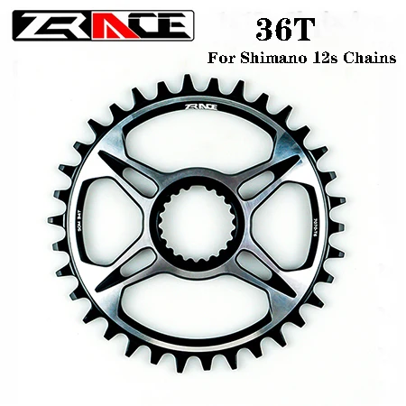 36T for shimano ZRACE 12 Скорость передняя Звездочка FC-M9100 FC-M8100 FC-M7100, SM-CRM95 SM-CRM85 SM-CRM75 для Shimano прямое Крепление рукоятки 32 T/34 T/36 T 7075AL - Цвет: 36T for shimano