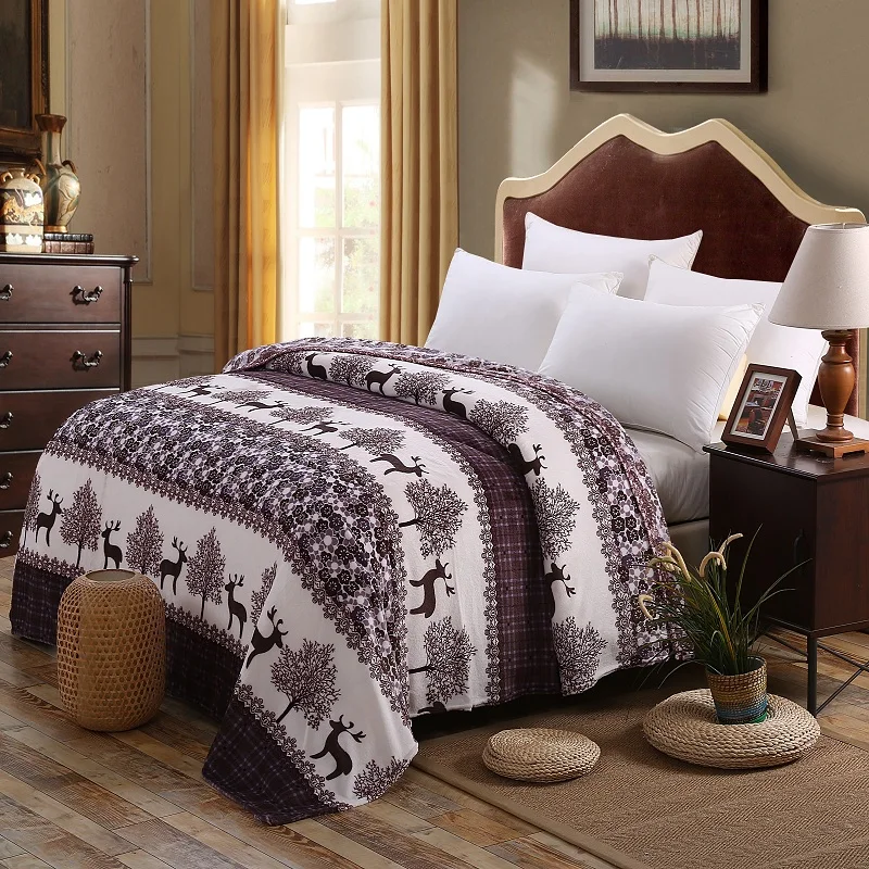 Брендовое теплое детское одеяло 4 размера рождественское постельное белье