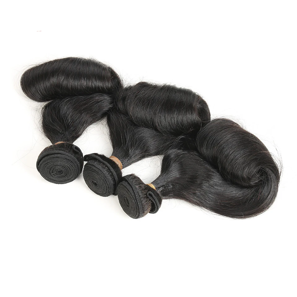 Бразильские волнистые кудрявые искусственные волосы Remy удлинители волос 8-30