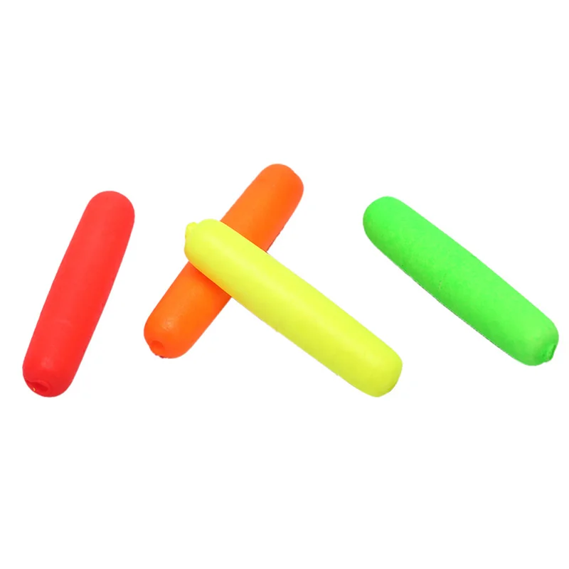 

10pcs fishing straight eye-catching bean medium 1.8x0.4cm foam fishing float fishing accessories