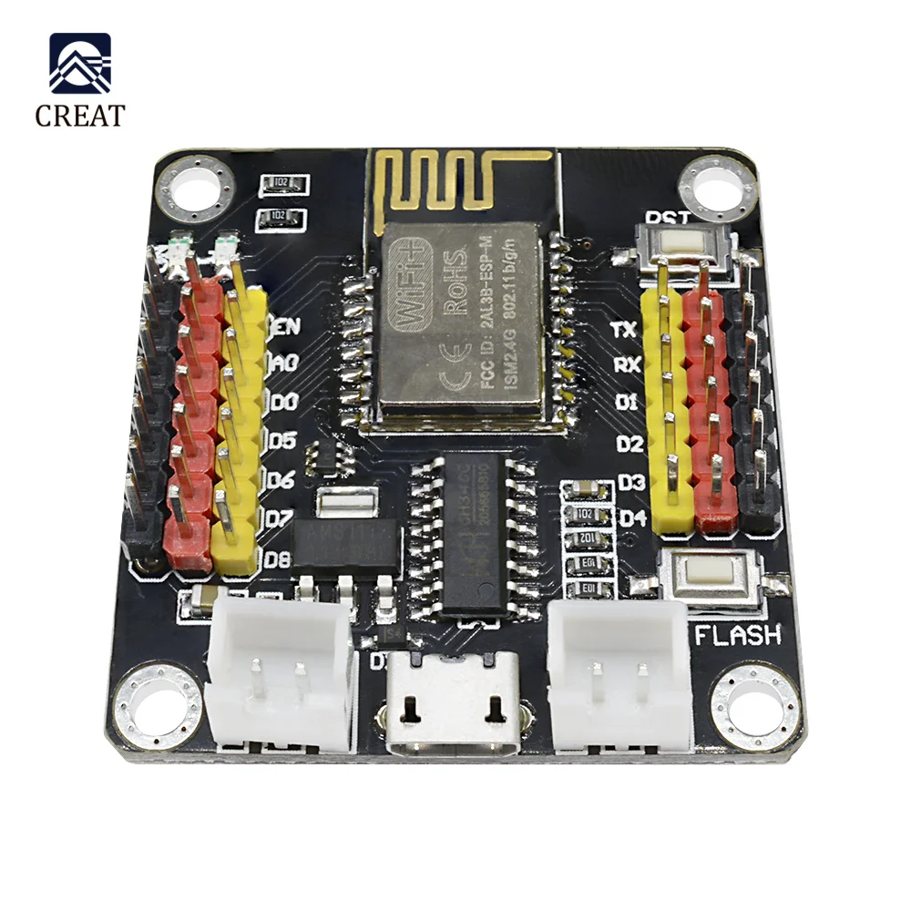 

Беспроводная плата DM Strong Wi-Fi для разработки Интернета IOT, модуль Micro USB SPI ESP8285 ESP-M2 CH340 CH340G для Arduino ESP-M3