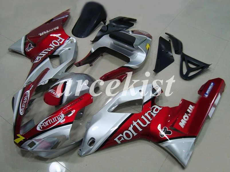 

НОВЫЕ комплекты обтекателей из АБС-пластика, подходят для Yamaha YZF 1000 R1 00 01 YZF-R1 2000 2001, обтекатель для мотоцикла, комплект обтекателей, серебрист...