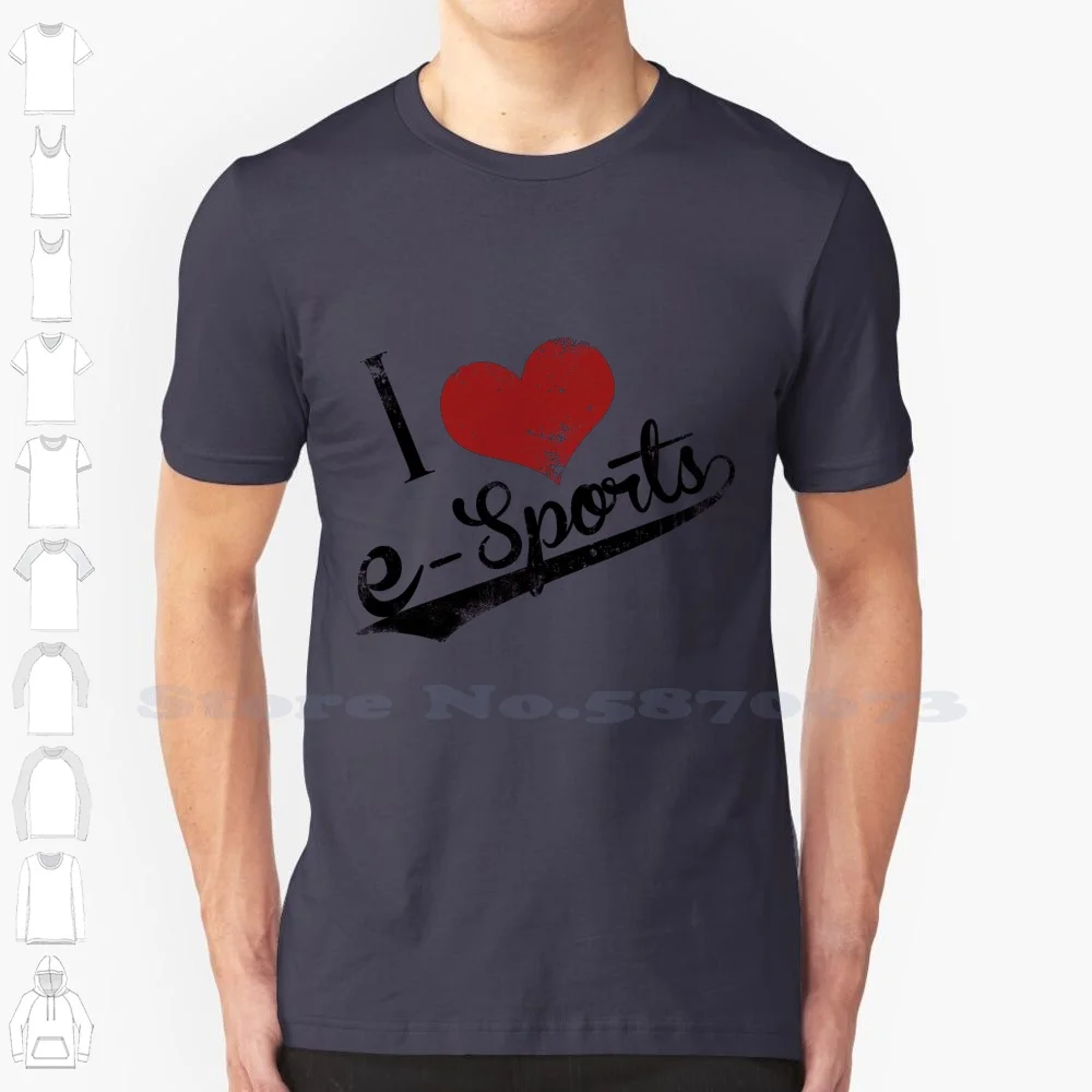 

I Heart Esports Custom Funny Hot Sale Tshirt 2 Ii Esports E Sports Gg Glhf Dota2