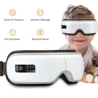 bluetooth smart electric eye massager air pressure hot compress glasses vibration anti wrinkles music eye care device relaxation
