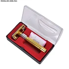 Безопасная бритва, бритва с двойной кромкой, кассеты для лица, бритвенный станок, эко-бритва