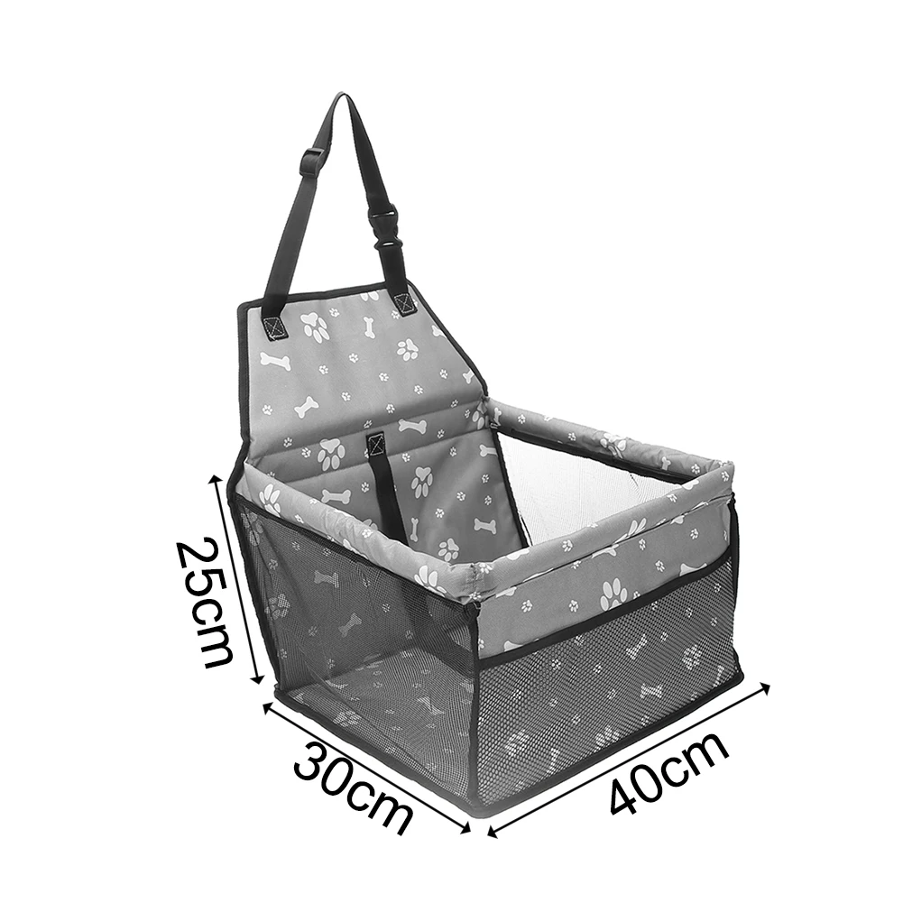 Сетчатый Чехол для переноски костей и собак защитное сиденье автомобиля с