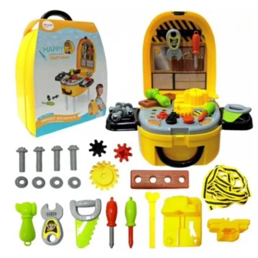 Игровой набор Darom Мастерская Happy Backpack Craftsman 8087 | Игрушки и хобби