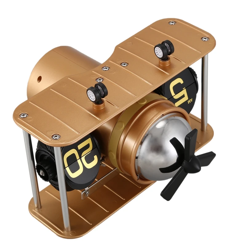 Настольный стол вниз страницы внутренние шестерни управляемые часы Новый Ретро