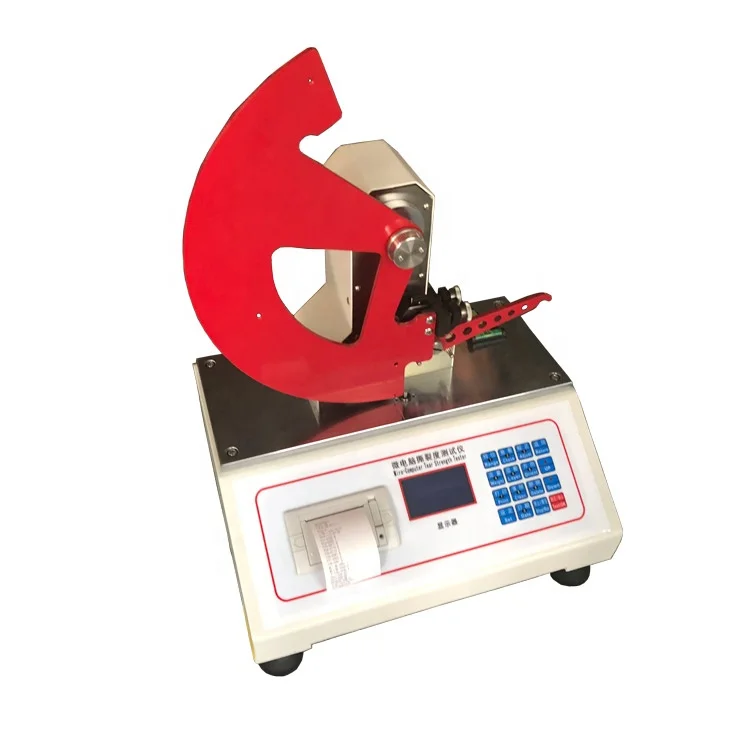 

Microcomputer Control Cardboard Paper Tearing Strength Test Machine