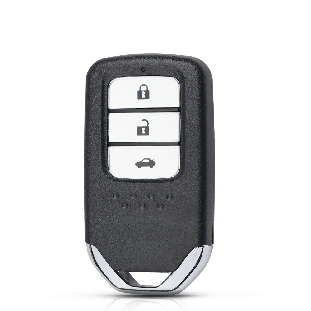 KEYYOU 10 шт. чехол для дистанционного ключа HON66 Honda Jazz CRV Pilot Accord Civic Fit свободный HRV 2014