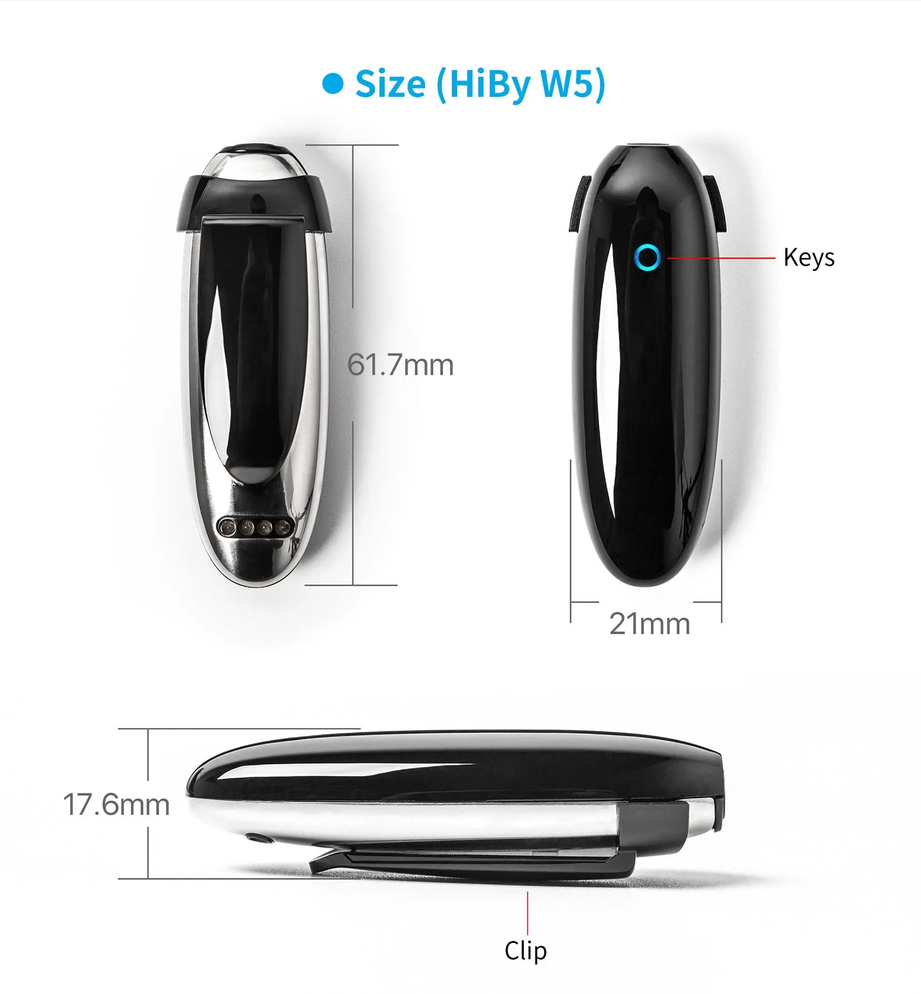 HiBy W5 USB DAC 3,5 мм портативный Bluetooth усилитель для наушников беспроводной Bluetooth приемник UAT APTX HD LDAC шумоподавление