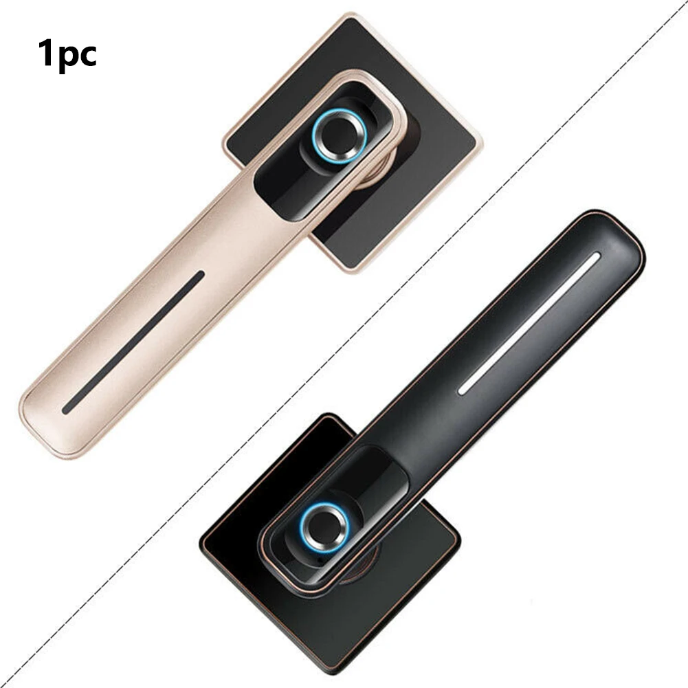 

Fingerprint Lock Door Security Smart Electronic Stainless Steel Office USB Charging LED Indicator Anti Theft Biometric Home