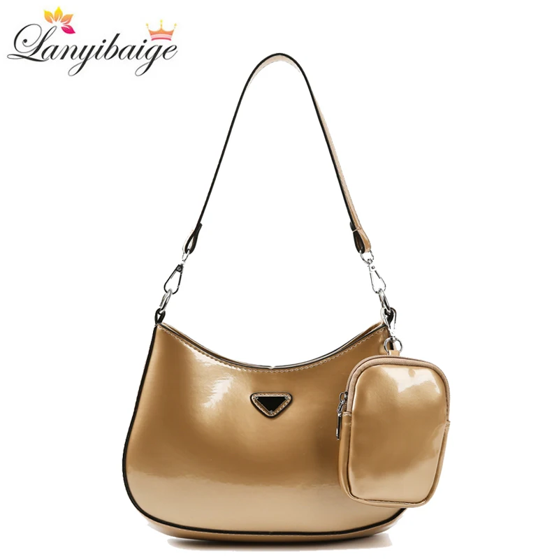 

Женская сумка через плечо, Повседневная сумка-кошелек, из двух частей, 2021